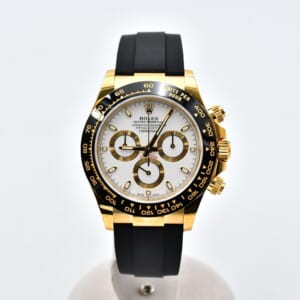 ロレックス コスモグラフ デイトナ 白文字盤 YG×ラバー/AT 116518LN 買取実績【買取日：2026年1月25日】