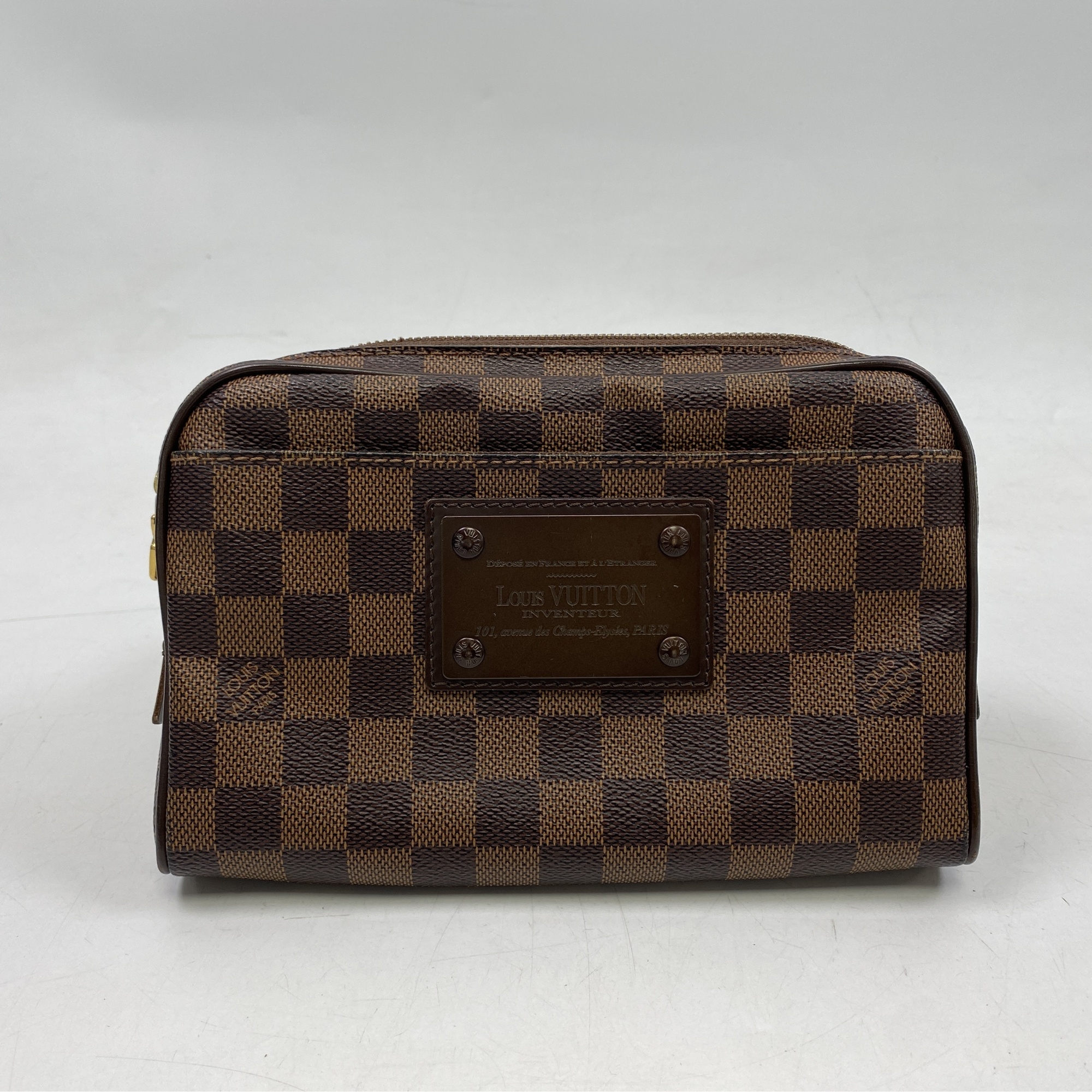 ルイ・ヴィトン ダミエ バムバッグブルックリン ベルトバッグ ボディ