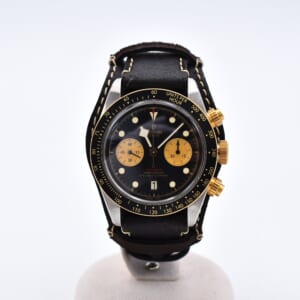 チューダー ブラックベイ クロノ S&G 黒文字盤 SS×YG×革/AT 79363N 買取実績【買取日：2026年1月8日】