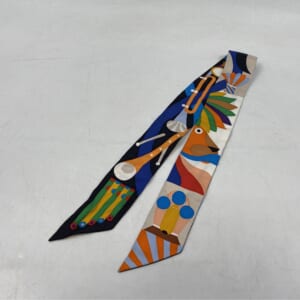 エルメス ツイリー Parade en Fanfare パラード アン ファンファーレ オレンジ×マルチ シルク 買取実績【買取日：2026年1月6日】