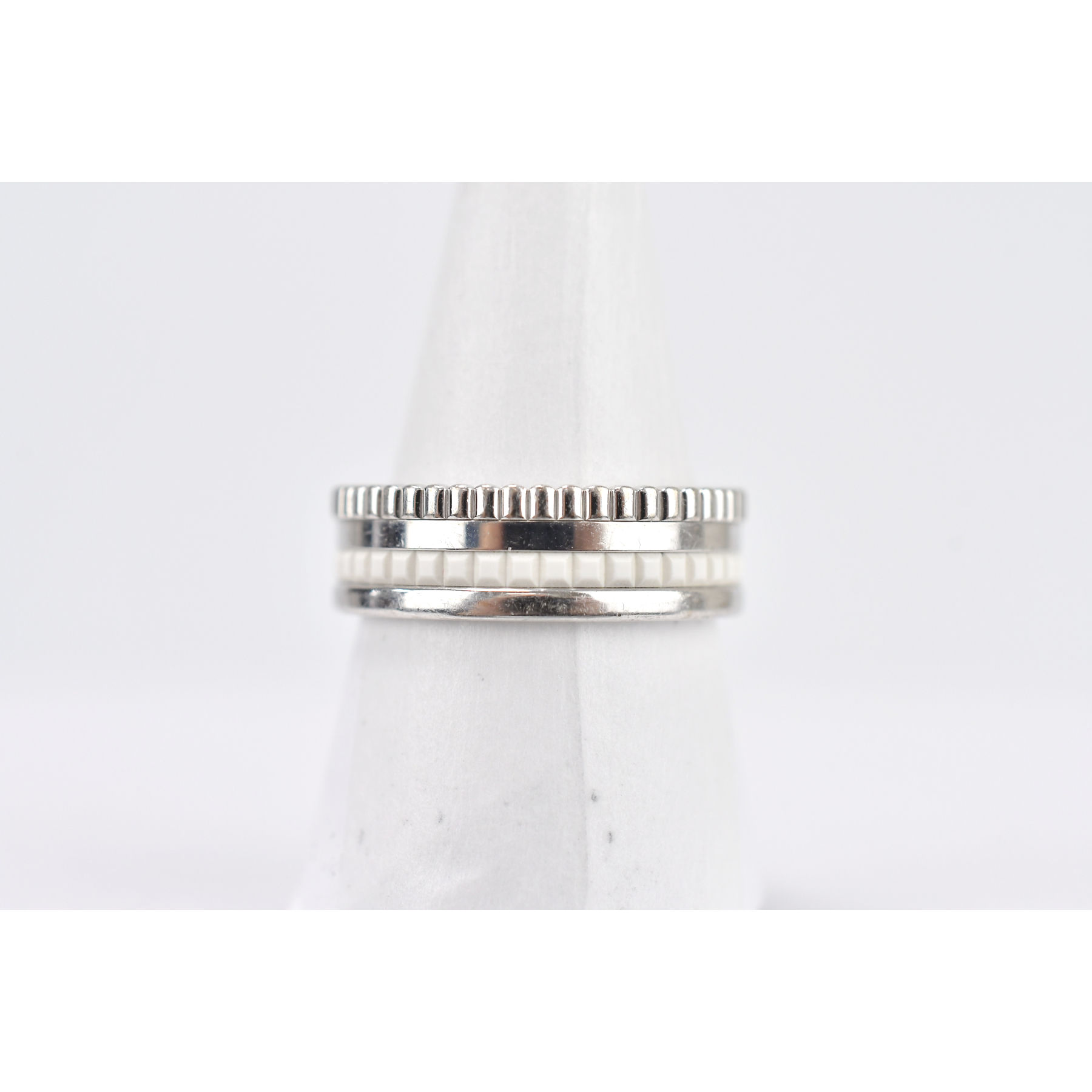 ブシュロン キャトル リング K18WG ＃59 Bランク