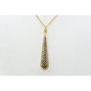 グッチ ディアマンティッシマ ラージ ドロップ ロングネックレス K18YG 307218 買取実績【買取日：2025年9月9日】