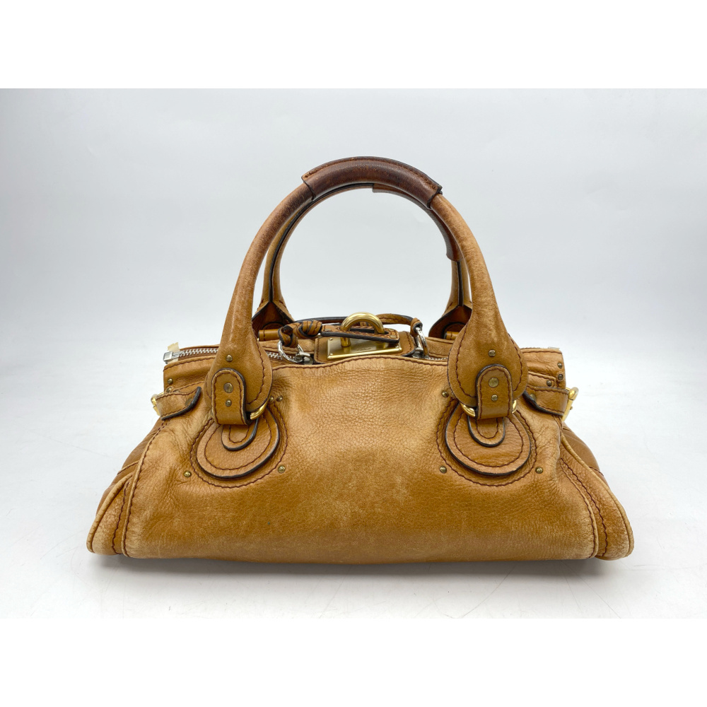 クロエ パディントン ハンドバッグ ブラウン レザー 買取実績【買取日