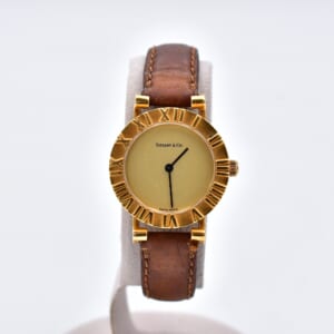 ティファニー アトラス レディース 白文字盤 K18×革/QZ 買取実績【買取日：2025年10月23日】