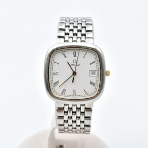 オメガ デビル スクエア 白文字盤 QZ/SS 1451/439.1 買取実績【買取日：2026年1月26日】