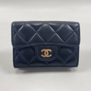 シャネル 3つ折り財布 黒 ラムスキン 買取実績【買取日：2025年11月2日】