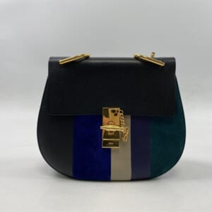 クロエ ドリュー チェーンショルダーバッグ マルチカラー スエード×レザー 買取実績【買取日：2026年1月6日】