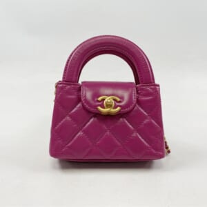 シャネル マトラッセ ミニ ショッピング シングルフラップ シングルチェーンショルダーバッグ ピンク GD金具 買取実績【買取日：2026年1月26日】