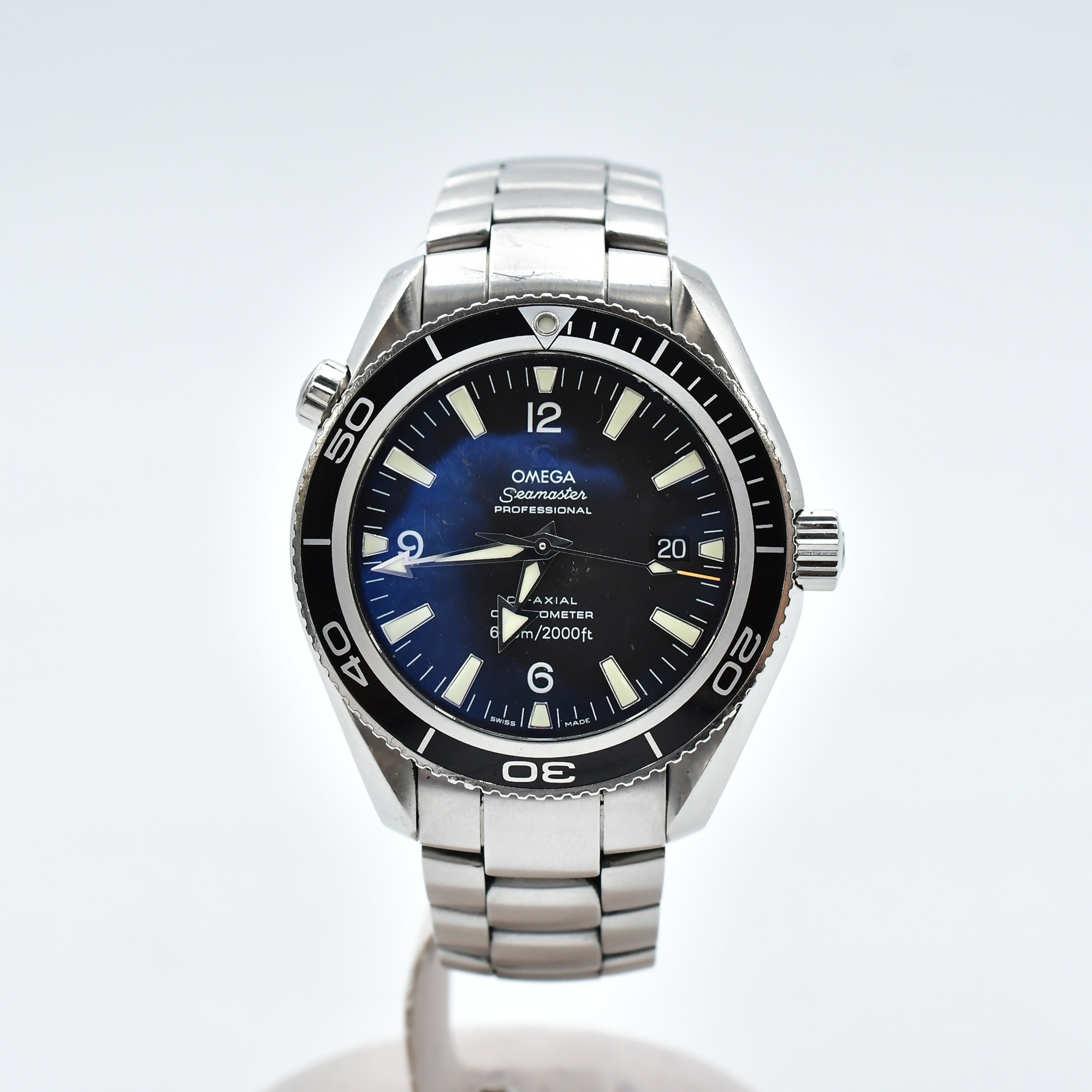 オメガ シーマスター プラネットオーシャン 黒文字盤 SS/AT Bランク
