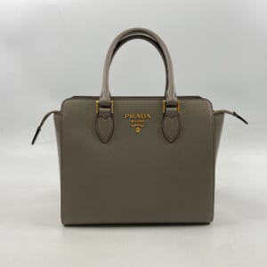 プラダ サフィアーノ 2WAYトート ブラック レザー 1BA113 買取実績【買取日：2026年1月7日】