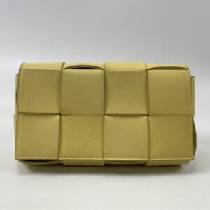 ボッテガヴェネタ カセット ショルダーバッグ イエロー レザー 買取実績【買取日：2026年1月5日】