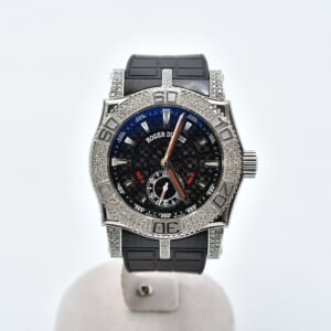 ロジェデュブイ イージーダイバー 黒文字盤 アフターダイヤベゼル WG×SS×ラバー SE43149/0 買取実績【買取日：2026年1月7日】