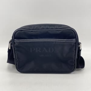 プラダ リナイロン ショルダーバッグ 黒 サフィアーノレザー×ナイロン 2VH144 買取実績【買取日：2026年1月5日】