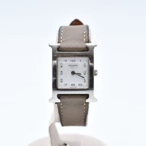 エルメス Hウォッチ 白文字盤 SS×革/QZ □P HH1.210 買取実績【買取日：2026年1月26日】