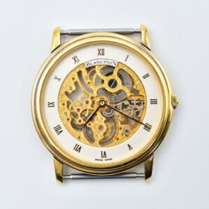 ブランパン ヴィルレ スケルトン文字盤 YG×革/手巻き 0021-1418-S-55 買取実績【買取日：2026年1月8日】