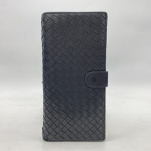 ボッテガヴェネタ イントレチャート 二つ折り長財布 黒 レザー 買取実績【買取日：2026年1月7日】