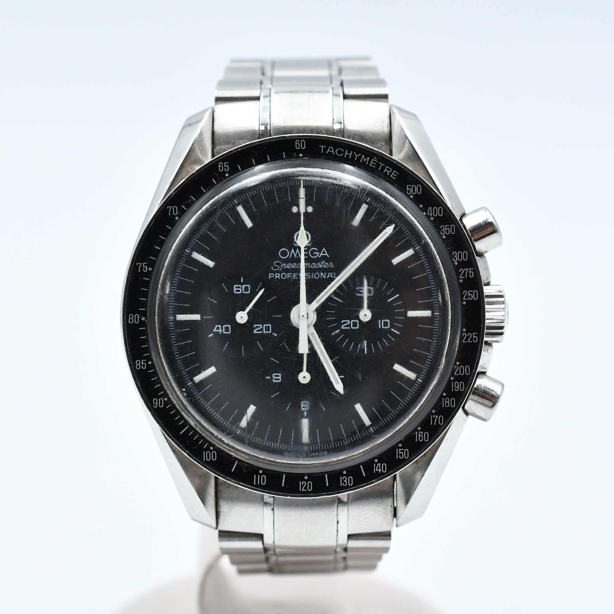 オメガ スピードマスター プロフェッショナル 黒文字盤 SS/手巻 Cランク