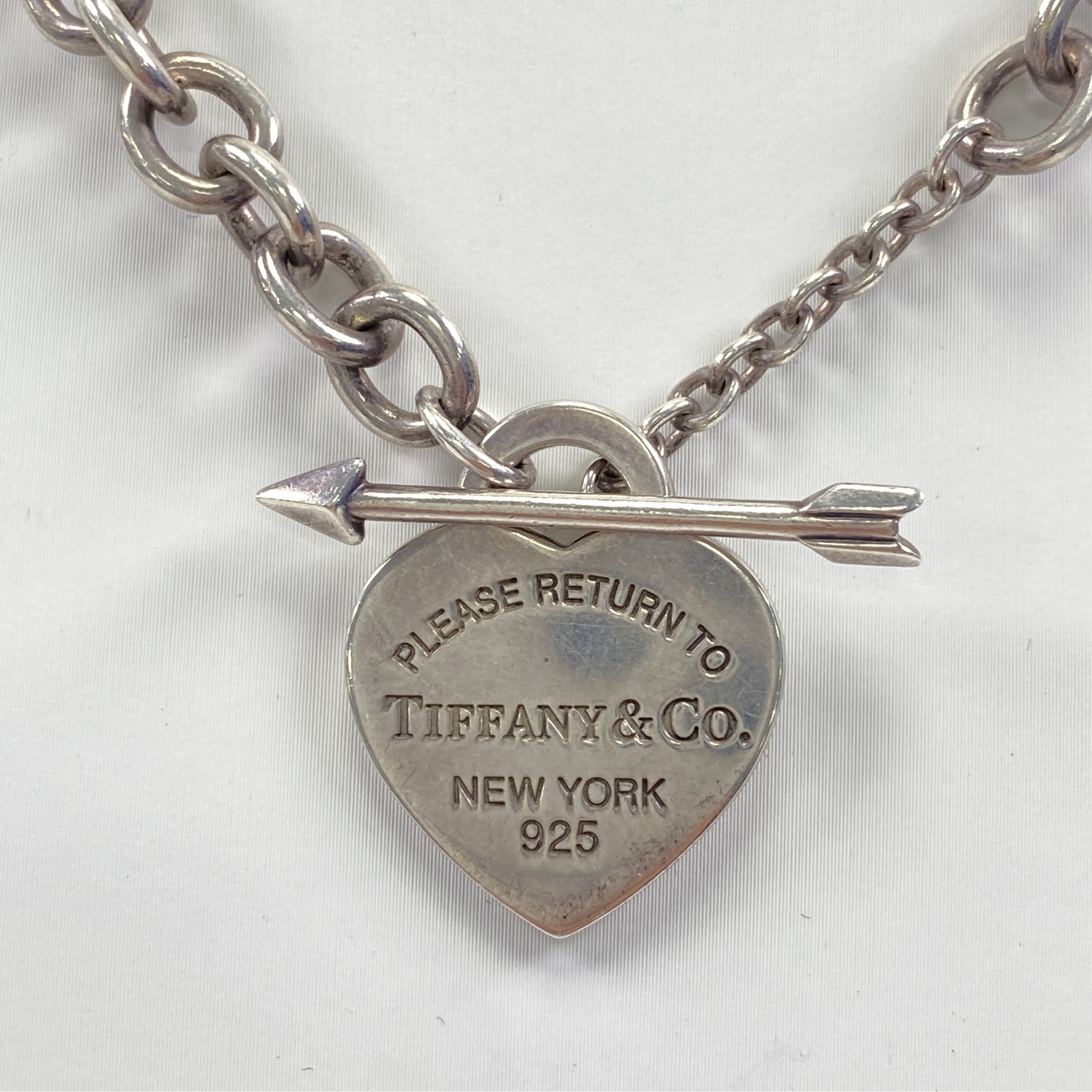 ティファニー リターントゥティファニー アロー ネックレス SV925 Bランク