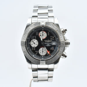 ブライトリング アベンジャーII クロノグラフ 黒文字盤 SS/AT A13381 買取実績【買取日：2025年1月28日】