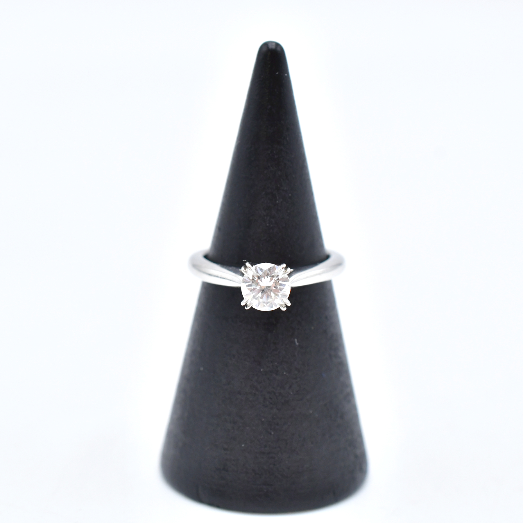 ハリー・ウィンストン ソリティアリング 0.50ct/F/VS2/EX 買取実績 