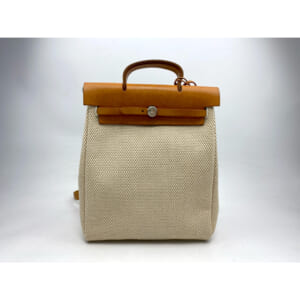 エルメス エールバッグアドPM ベージュ系 トワルアッシュ×レザー SV金具 買取実績【買取日：2025年6月28日】