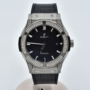 ウブロ クラシックフュージョン 黒文字盤 Ti/AT 542.NX.1171.LR.1704 買取実績【買取日：2025年10月1日】