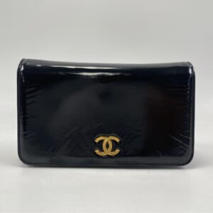 シャネル チェーンショルダーバッグ 黒 エナメル GD金具 ベタ 買取実績【買取日：2026年1月24日】