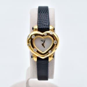 ショパール ハッピーダイヤモンド クオーツ YG×レザー 買取実績【買取日：2026年1月19日】