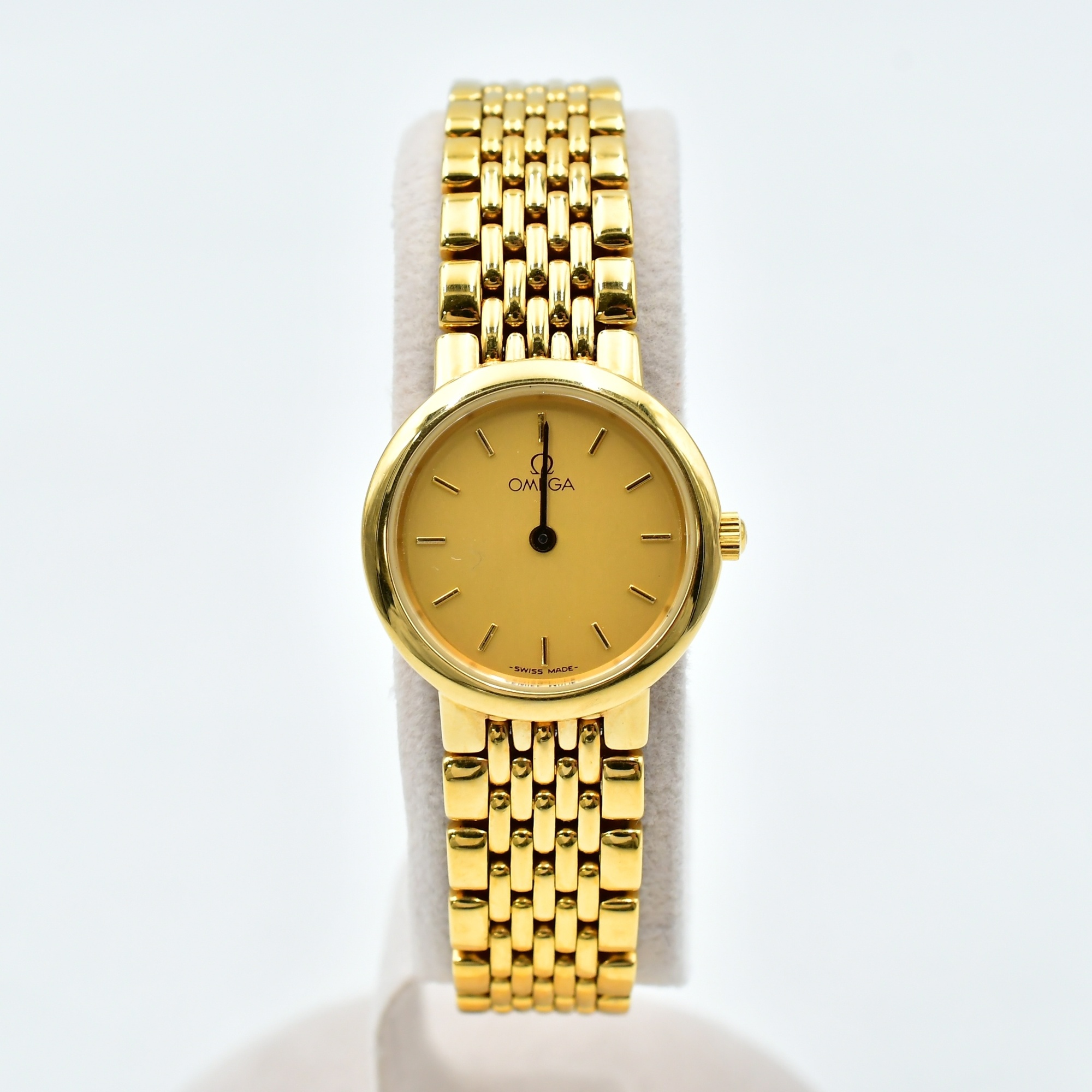 オメガ デヴィル シャンパン文字盤 GP/QZ 買取実績【買取日：2026年1月