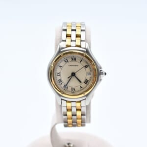 カルティエ パンテール クーガー 白文字盤 SS×YG/QZ W35005B6 買取実績【買取日：2026年1月20日】