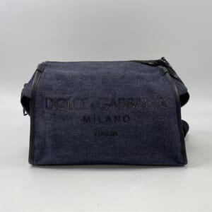 ドルチェ＆ガッバーナ ロゴモチーフ ショルダーバッグ デニム ブルー 買取実績【買取日：2026年1月20日】