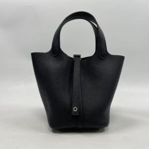 エルメス ピコタンロックPM 黒 トリヨン SV金具 K刻 買取実績【買取日：2026年1月24日】