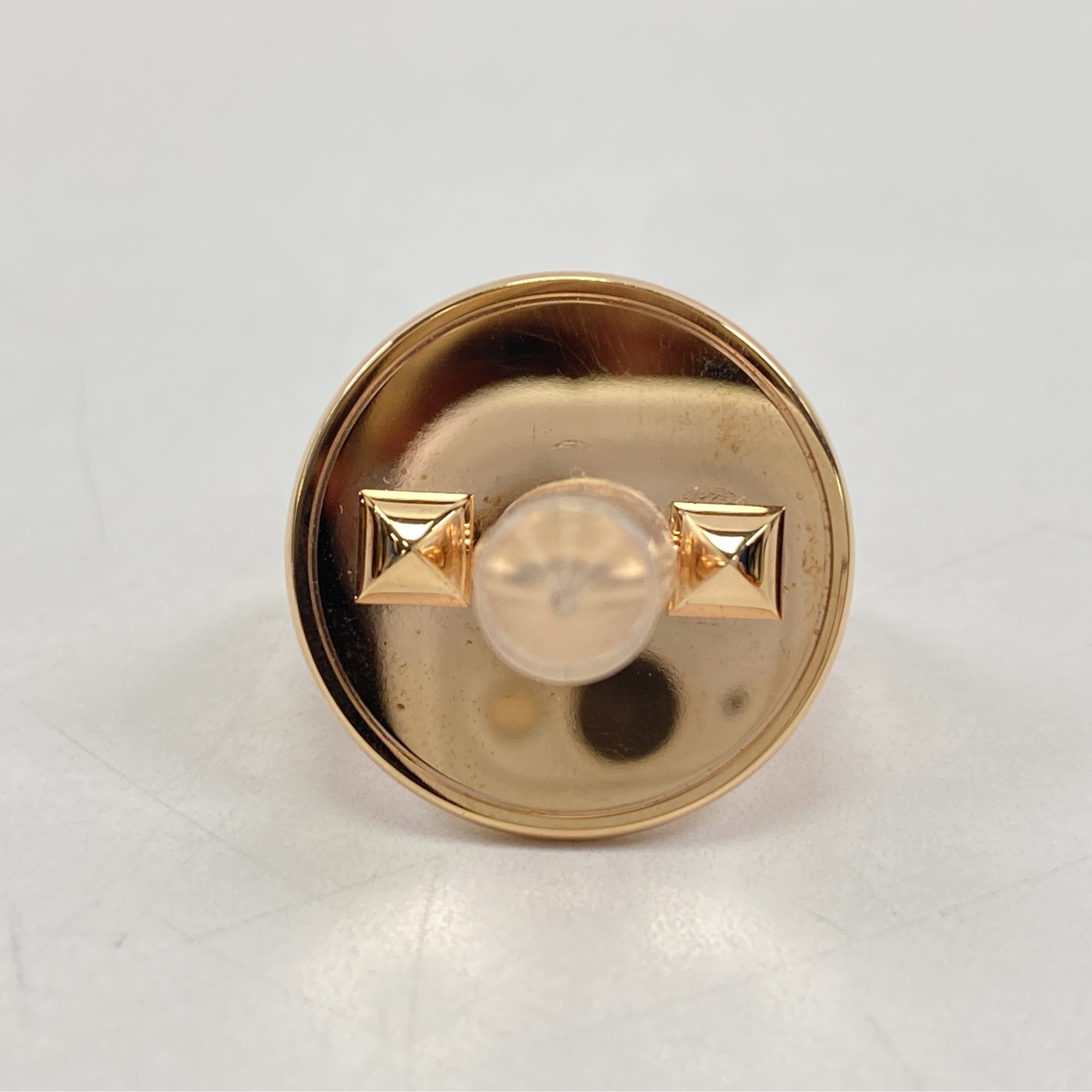 エルメス コリエドシアン スカーフリング ピンクゴールド GP Aランク