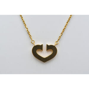 カルティエ Cハート ネックレス Au750YG 買取実績【買取日：2025年10月16日】