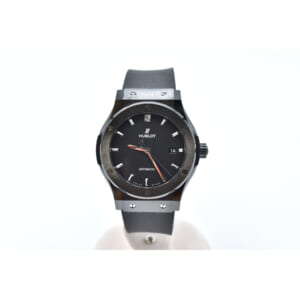 ウブロ クラシックフュージョン ブラックマジック 黒文字盤 CE×ラバー/AT 542.CM.1171.RX 買取実績【買取日：2025年9月4日】