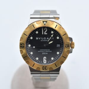 ブルガリ ディアゴノ デイト 黒文字盤 SS×YG/AT SD38SG 買取実績【買取日：2026年1月6日】