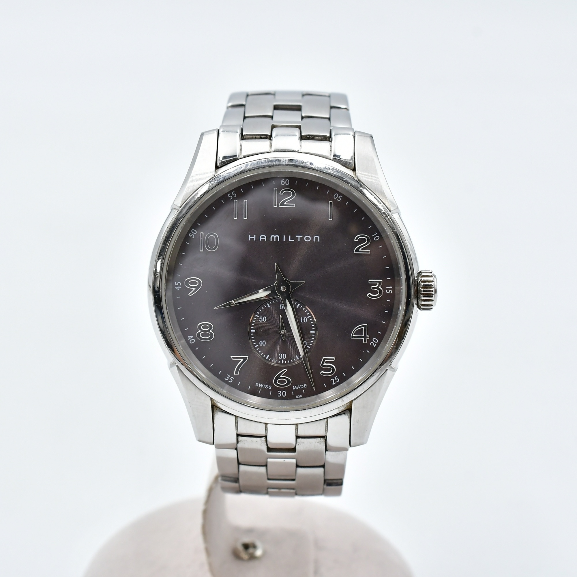 ハミルトン ジャズマスター シンライン グレー文字盤 Cランク