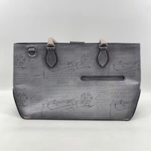 ベルルッティ カリグラフィ トゥジュール グレー スクリットレザー SV金具 買取実績【買取日：2026年1月5日】