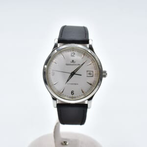 ジャガー・ルクルト レベルソ デュオフェイス シルバー文字盤 SS×革/AT