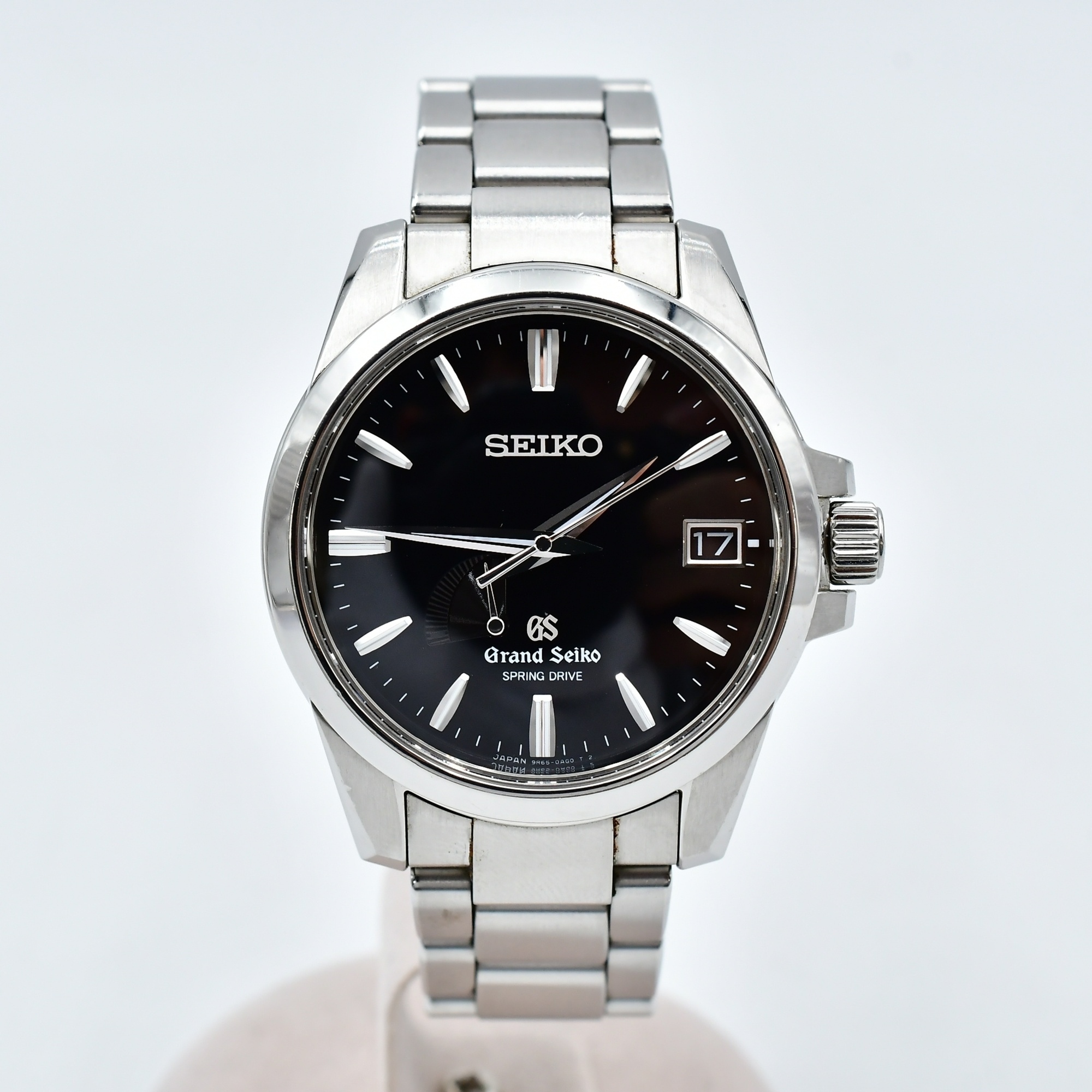 グランドセイコー グランドセイコー 黒文字盤 SS/AT Bランク