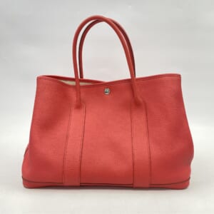 エルメス ガーデンパーティーGM ピンク系 ネゴンダ □N刻印 SV金具