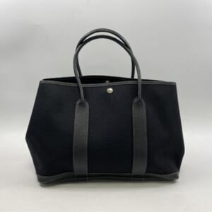 エルメス ガーデンパーティMM 黒 トワルアッシュ □H 買取実績【買取日：2025年11月5日】