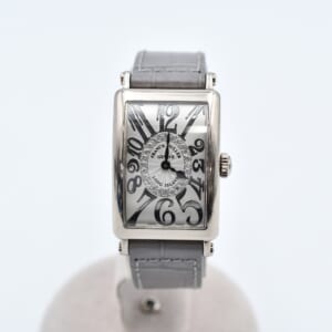 フランク ミュラー ロングアイランド シルバー文字盤 WG×革/QZ 902QZ 買取実績【買取日：2026年1月7日】