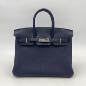 エルメス バーキン25 ブルーニュイ トゴ A刻 SV金具 買取実績【買取日：2026年1月24日】