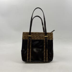 フェンディ ズッカ柄 フラットバゲット キャンバス×レザー 7VA524 買取