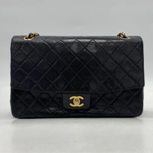 シャネル マトラッセ27 Sフラップ Wチェーンショルダーバッグ 黒 ラムスキン GD金具 買取実績【買取日：2026年1月26日】