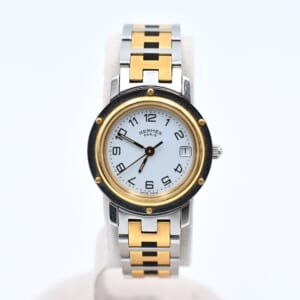 エルメス クリッパー 白文字盤 SS/QZ CL4.220 買取実績【買取日：2026年1月8日】