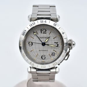 カルティエ パシャC メリディアン 白文字盤 SS/AT W31078M7 買取実績【買取日：2026年1月8日】