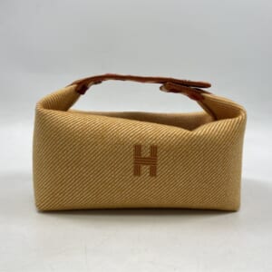 エルメス ブリッドアブラックPM フォーブ×オレンジ コットン ハンドバッグ 買取実績【買取日：2026年1月4日】