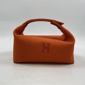 エルメス ブリッドアブラックPM オレンジ コットン ハンドバッグ 買取実績【買取日：2026年1月7日】